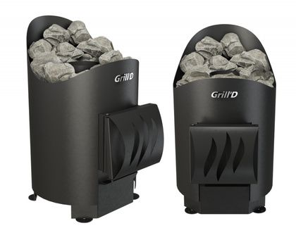 Печь для бани GrillD Aurora mini short black в Домодедово